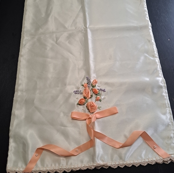 Vintage King Size Embellished Pillow Case   Size 16"×29.5" - Picture 1 of 6